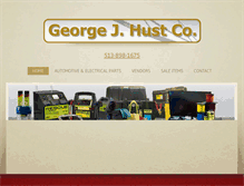 Tablet Screenshot of georgejhust.com